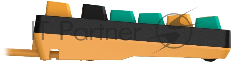 Клавиатура A4Tech Bloody AT87 Renegade механическая черный/зеленый USB for gamer LED (AT87)