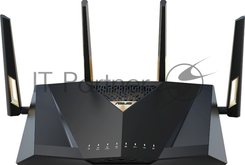 Маршрутизатор ASUS RT-BE88U, черный/желтый, 90IG08V0-MO3N0V