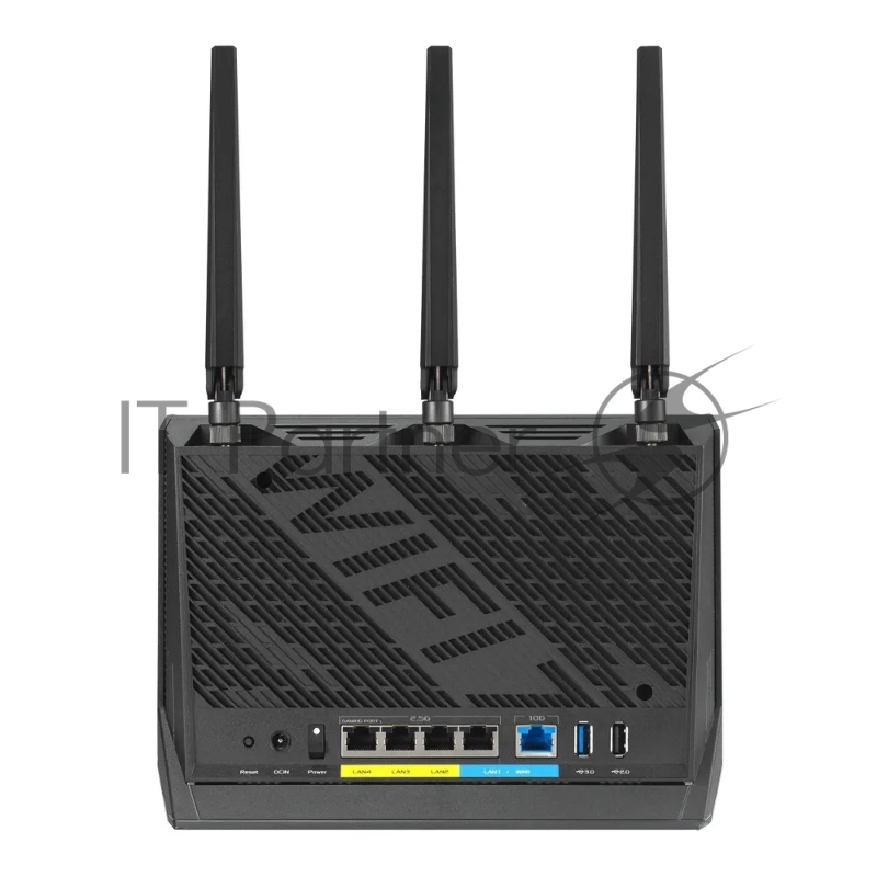 Маршрутизатор ASUS RT-BE86U, черный/красный, 90IG08W0-MO9A0V