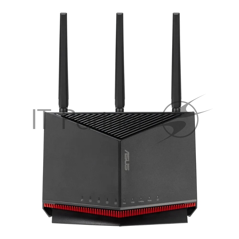 Маршрутизатор ASUS RT-BE86U, черный/красный, 90IG08W0-MO9A0V