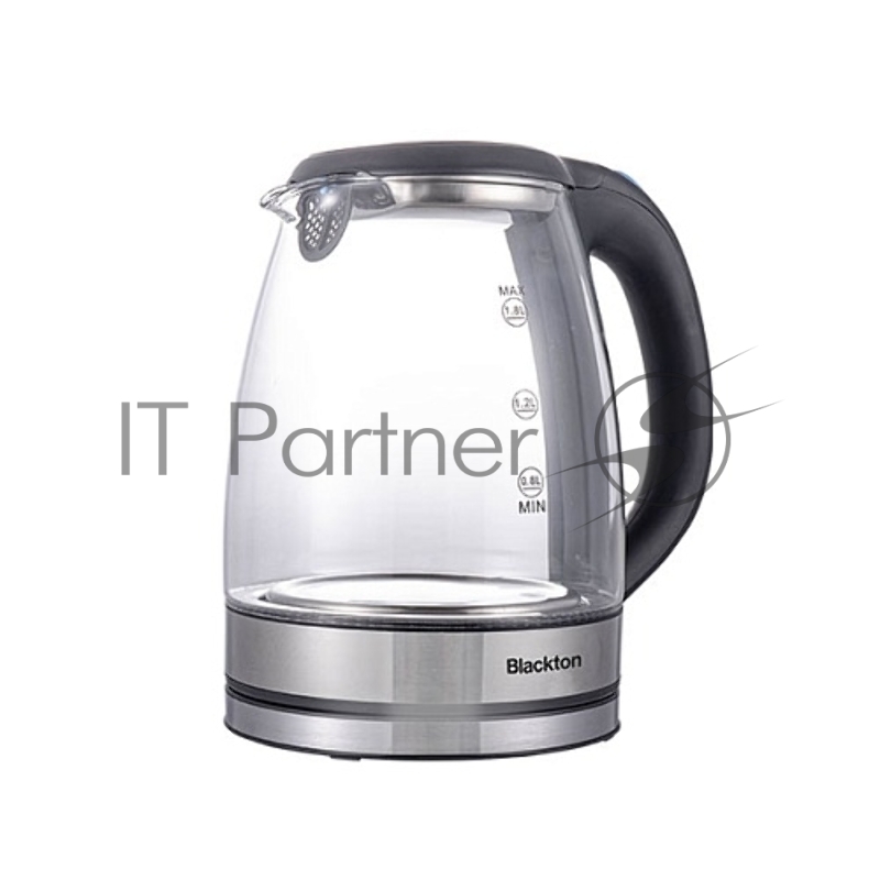 Чайник Blackton Bt KT1825G Черный-СинийМощность1500Вт, Максимальный объем 1.8л
