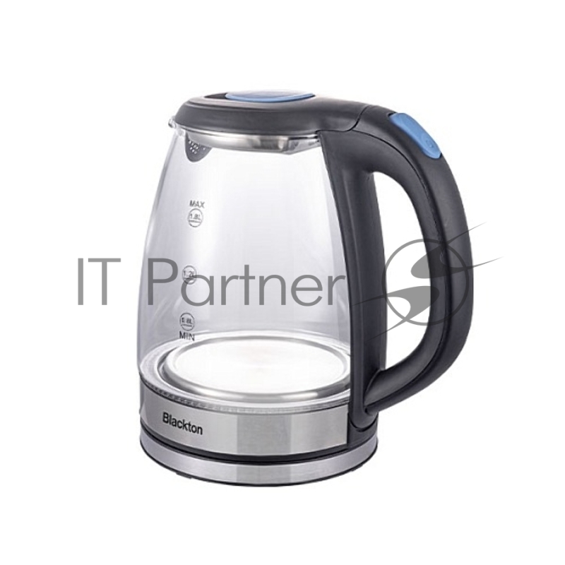 Чайник Blackton Bt KT1825G Черный-СинийМощность1500Вт, Максимальный объем 1.8л