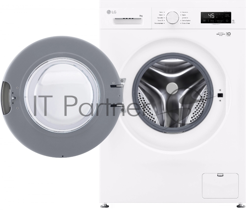 Стиральная машина LG F2Y1VS3W, класс: A загр.фронтальная макс.:9кг, белый