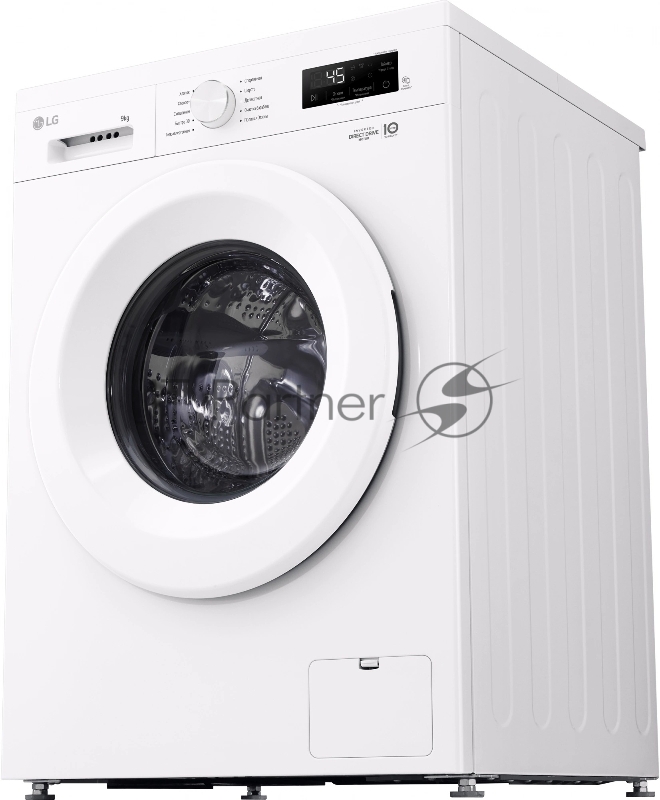 Стиральная машина LG F2Y1VS3W, класс: A загр.фронтальная макс.:9кг, белый