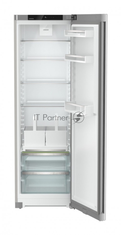 Холодильник Liebherr/ Plus, EasyFresh 2 контейнера, в. 185,5 cм, ш. 60 см, класс ЭЭ A+, без МК, внутренние ручки, дверь SteelFinish, выдвижные корзины для бутылок