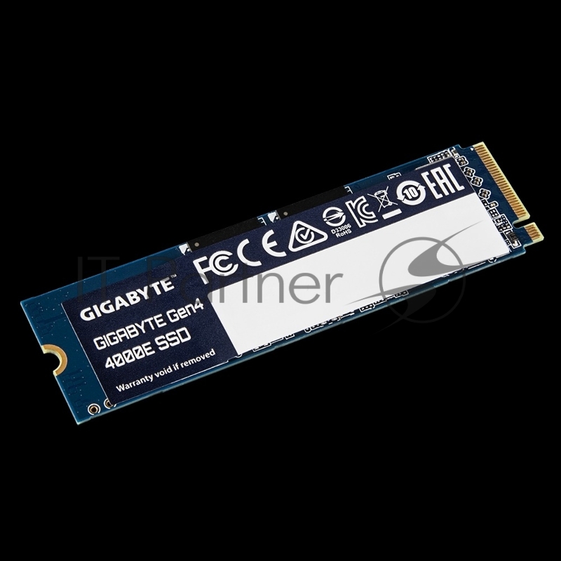 Накопитель SSD Gigabyte G440E500G M.2 2280 500GB Gen4 4000E SSD PCI Express 4.0x4, NVMe 1.4, 3600/3000, MTBF 1.5M, 3D NAND, 300TBW, RTL