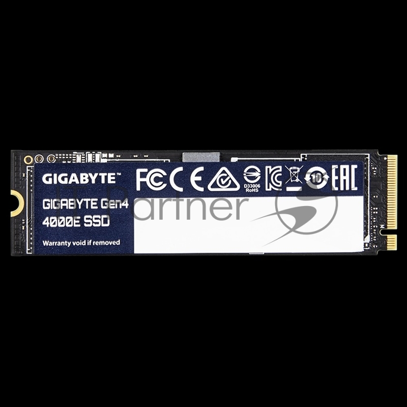 Накопитель SSD Gigabyte Gen4 4000E G440E1TB M.2 2280 1TB SSD PCI Express 4.0x4, NVMe 1.4, 4000/3900, MTBF 1.5M, 3D NAND, 320TBW, RTL