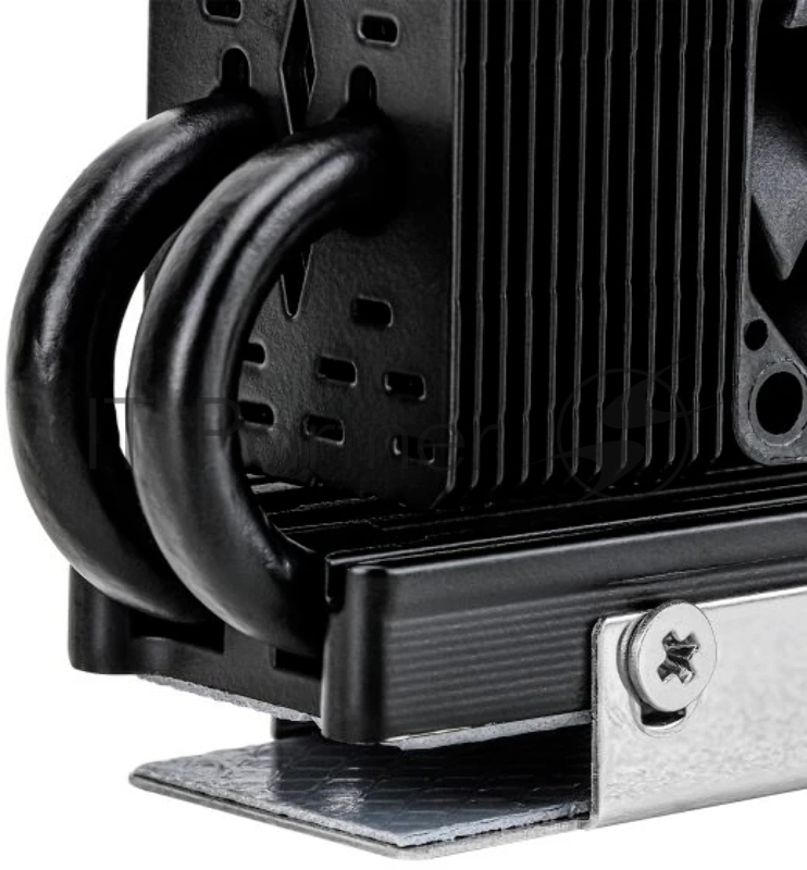 Радиатор для SSD Thermalright HR-10-2280-PRO-BL черный алюминий Ret