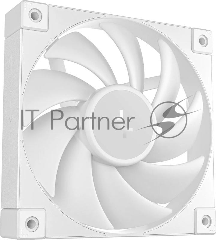 Вентилятор для корпуса Deepcool FD12 120х120x25 белый 4-pin 26.9дБ (R-FD12-WHNPN1-G) Ret