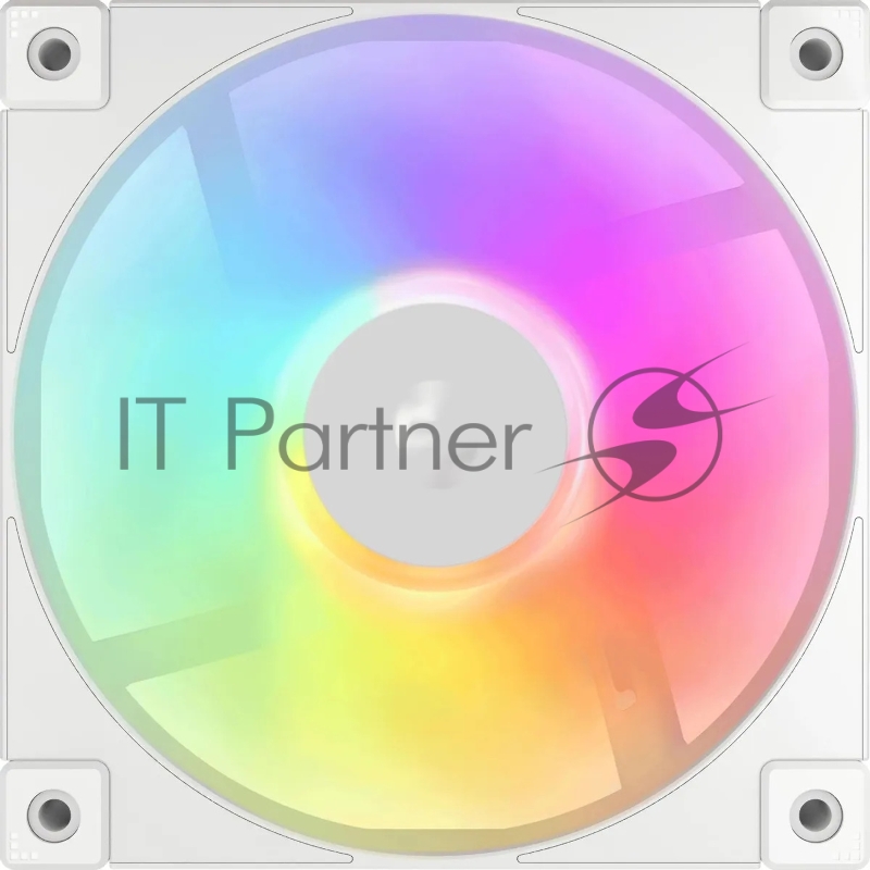 Вентилятор для корпуса Deepcool FD12 ARGB 120х120x25 белый 4-pin 26.9дБ (R-FD12-WHAPN1-G) Ret