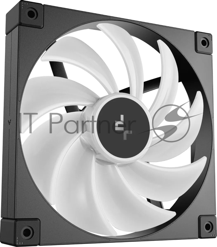 Вентилятор для корпуса Deepcool FD14 ARGB 140х140x25 черный 4-pin 25.6дБ (R-FD14-BKAPN1-G) Ret