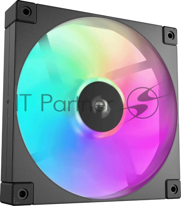 Вентилятор для корпуса Deepcool FD14 ARGB 140х140x25 черный 4-pin 25.6дБ (R-FD14-BKAPN1-G) Ret