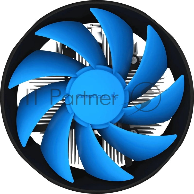 Устройство охлаждения(кулер) Deepcool Archer Bigpro V2 Soc-AM5/AM4/1200/1700/1851 черный/синий 4-pin 24.5-29.7dB Al+Cu 125W 380gr Ret (G-U-ARCHER-ARNNNN-G-3)