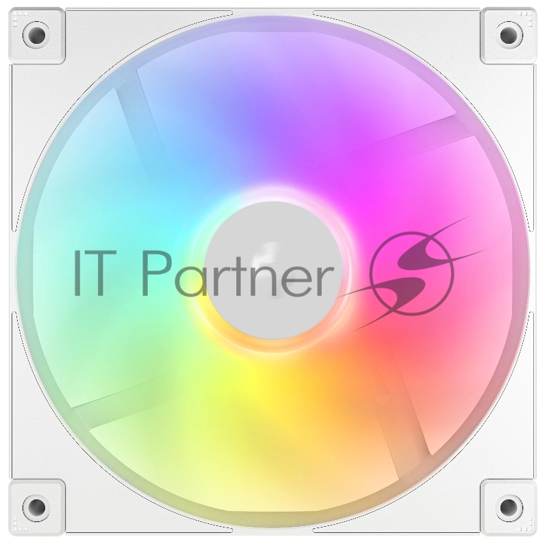 Вентилятор для корпуса Deepcool FD14 ARGB 140х140x25 белый 4-pin 25.6дБ (R-FD14-WHAPN1-G) Ret