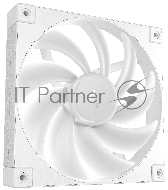 Вентилятор для корпуса Deepcool FD14 ARGB 140х140x25 белый 4-pin 25.6дБ (R-FD14-WHAPN1-G) Ret