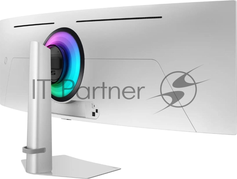 Монитор Samsung Odyssey OLED G9 S49DG932SIXCI, 49 5120x1440, OLED, 240Гц, 1хHDMI, 1хDP, изогнутый, серебристый