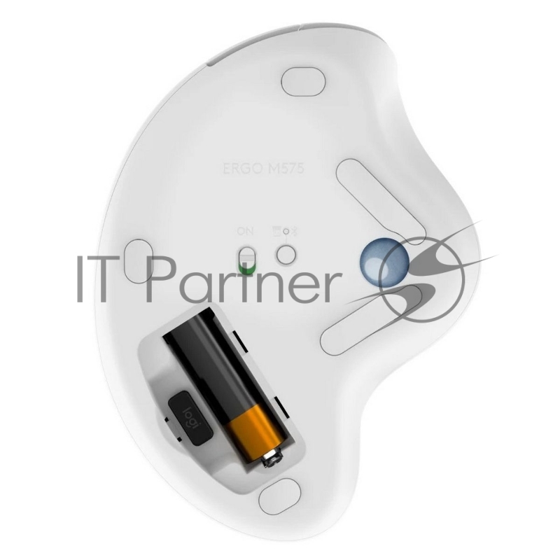 Мышь Logitech ERGO M575 Wireless Trackball Off-White