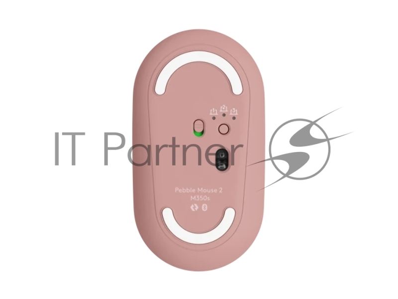 Мышь Logitech Pebble Mouse 2 M350S Tonal Rose