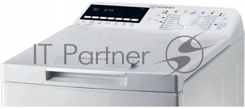 Стиральная машина Indesit BTWB 7220P EU N белый, загрузка вертикальная 7 кг, 1200 об/мин., класс: А