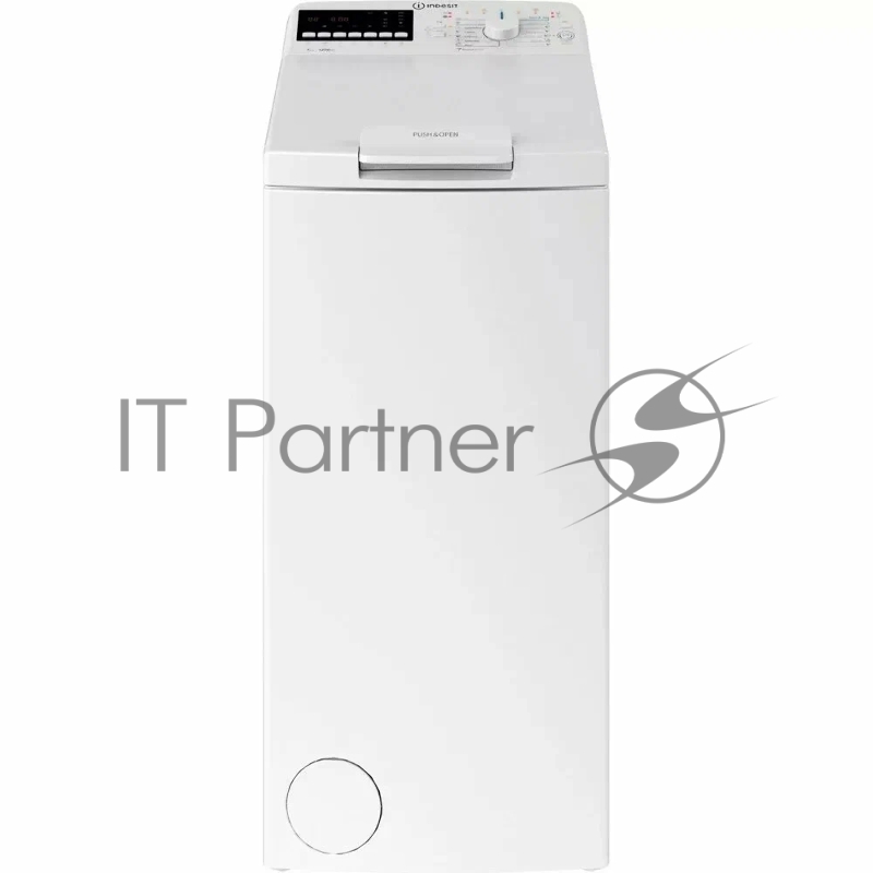 Стиральная машина Indesit BTWB 7220P EU N белый, загрузка вертикальная 7 кг, 1200 об/мин., класс: А