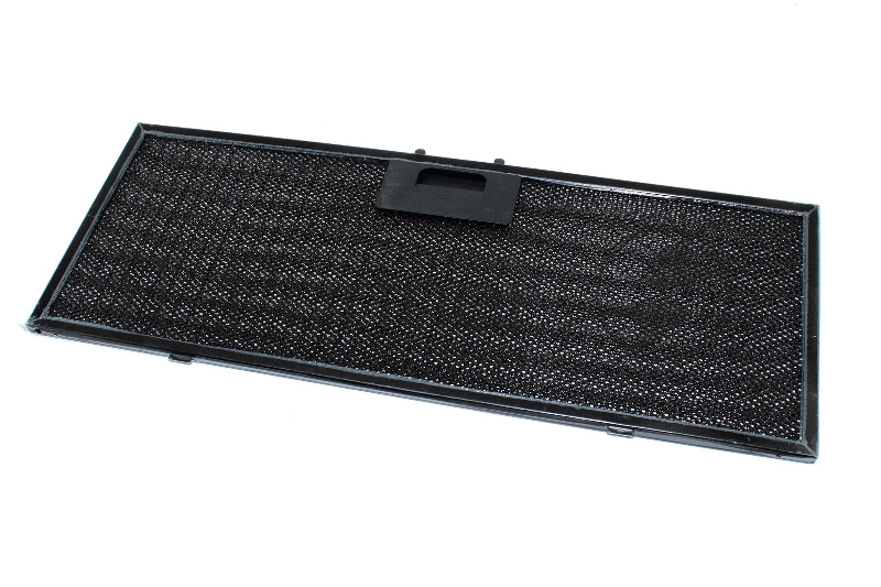 Жировой фильтр для вытяжки 450х170х8 с 1м замком, чёрный