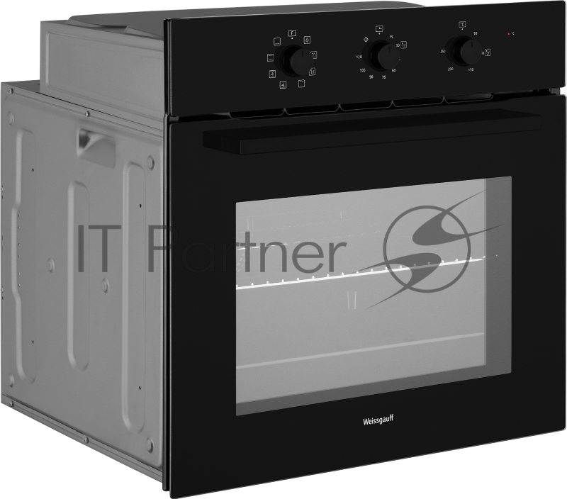 Духовой шкаф Электрический Weissgauff EOM 208 PDB Steam Clean черный