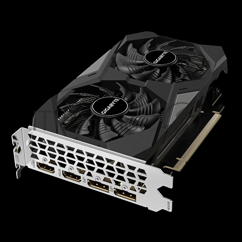 Видеокарта Gigabyte RTX3050 WINDFORCE 6GB GDDR6 96bit 2xDP HDMI 2FAN RTL