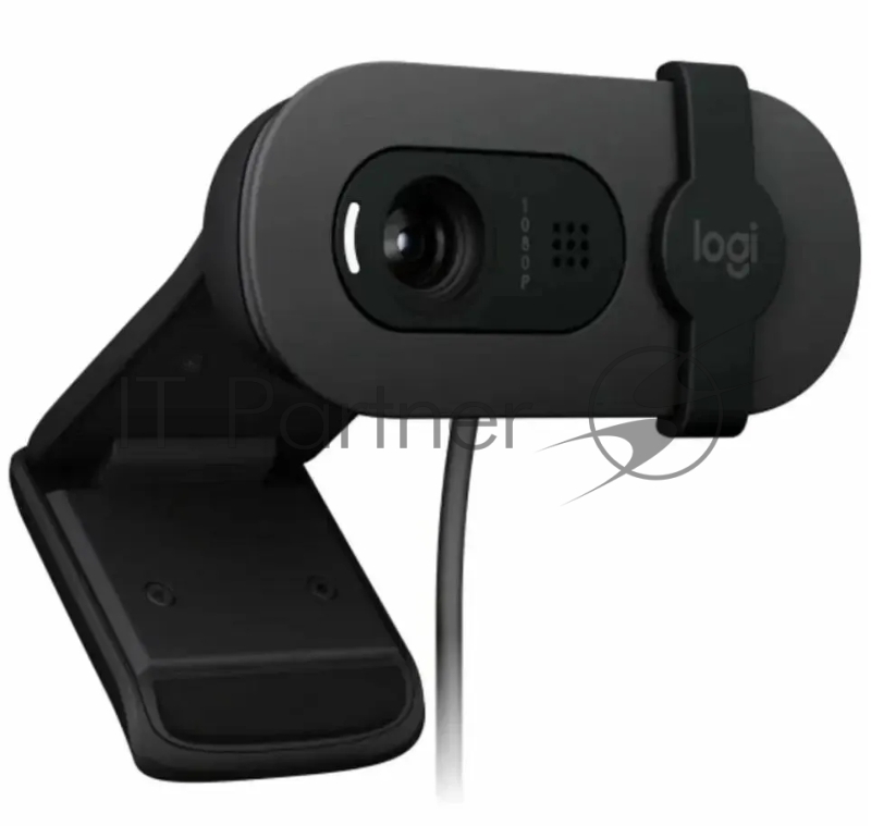 Камера Web Logitech Brio 105 графитовый 2Mpix (1920x1080) USB2.0 с микрофоном для ноутбука (960-001590)