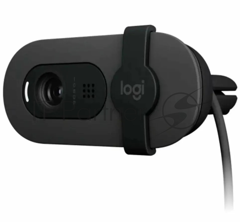 Камера Web Logitech Brio 105 графитовый 2Mpix (1920x1080) USB2.0 с микрофоном для ноутбука (960-001590)