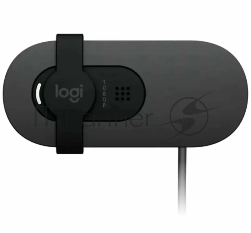 Камера Web Logitech Brio 105 графитовый 2Mpix (1920x1080) USB2.0 с микрофоном для ноутбука (960-001590)