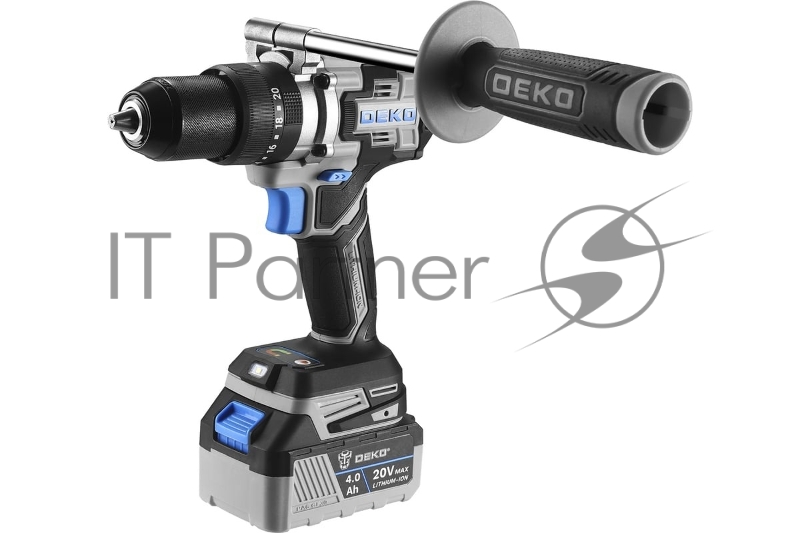 Дрель-шуруповерт Deko DKCID20 Pro аккум. патрон:быстрозажимной (085-1068)