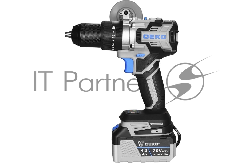 Дрель-шуруповерт Deko DKCID20 Pro аккум. патрон:быстрозажимной (085-1068)