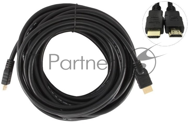 Кабель соединительный аудио-видео Premier 5-815 HDMI (m)/HDMI (m) 15м. позолоч.конт. черный (5-815 15.0)