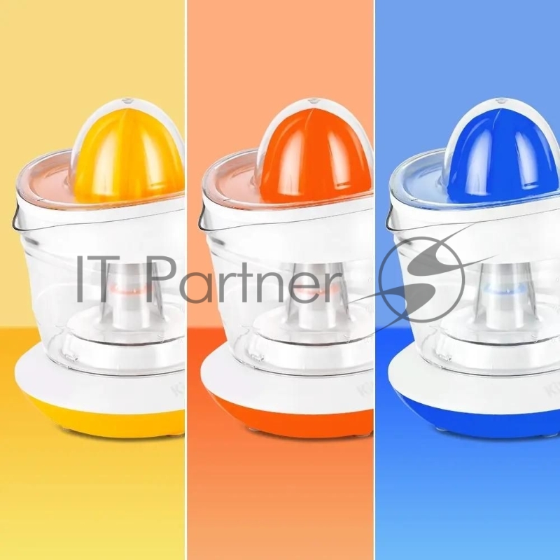 Соковыжималка цитрусовая Kitfort КТ-1148-2 25Вт рез.сок.:700мл. белый/оранжевый