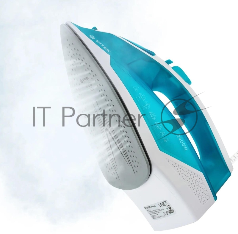 Утюг Vitek 8307-VT-01 2400Вт бирюзовый/белый