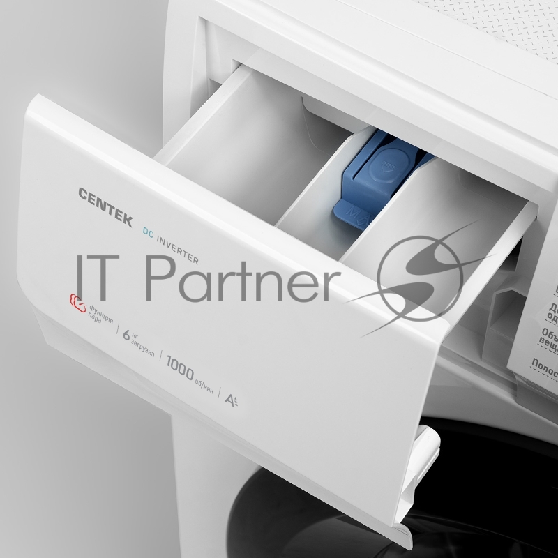 Стиральная машина Centek CT-1920 белый, загрузка фронтальная 6 кг, 1000 об/мин., класс: А+++