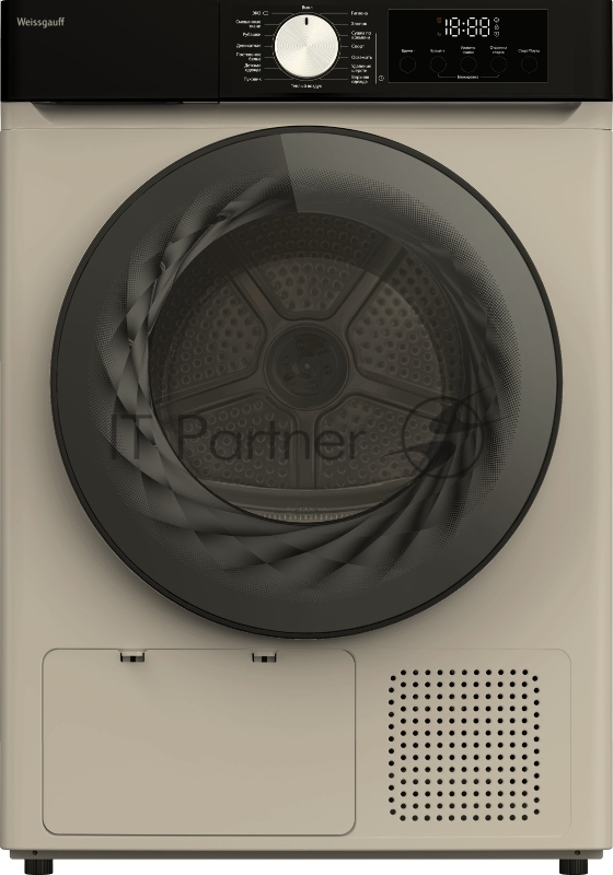 Сушильная машина Weissgauff WD 6010 Heat Pump макс.загр.:10кг золотистый (434771)