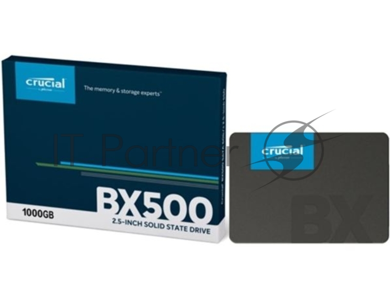 Накопитель SSD Crucial 1TB SATA2.5 BX500 CT1000BX500SSD1