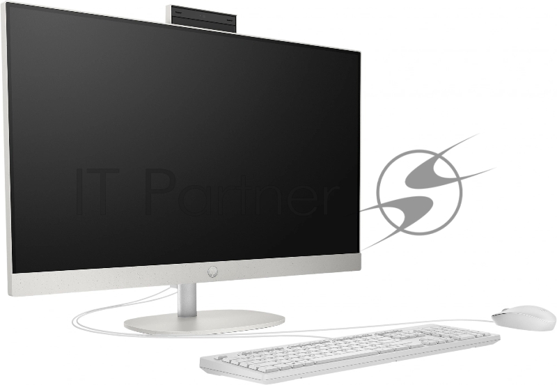 Моноблок HP 24-cr0009l 23.8 Full HD i7 1355U (1.7) 16Gb SSD512Gb Iris Xe Free DOS GbitEth WiFi BT 90W клавиатура мышь Cam белый 1920x1080