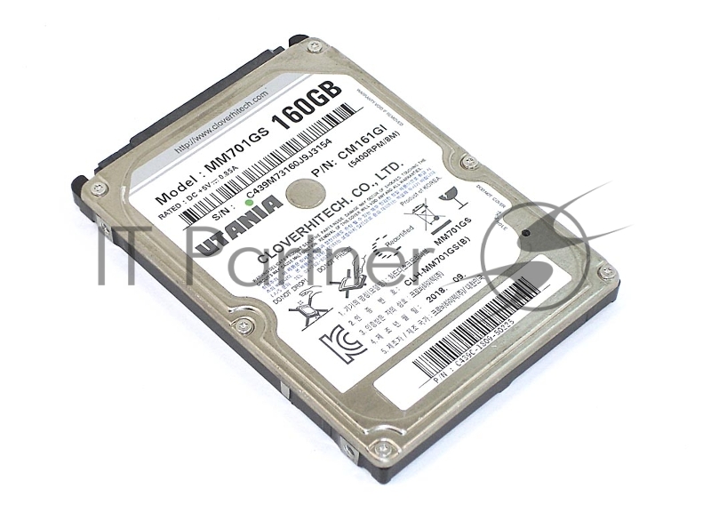 Жесткий диск HDD 2,5 160GB UTANIA MM701GS