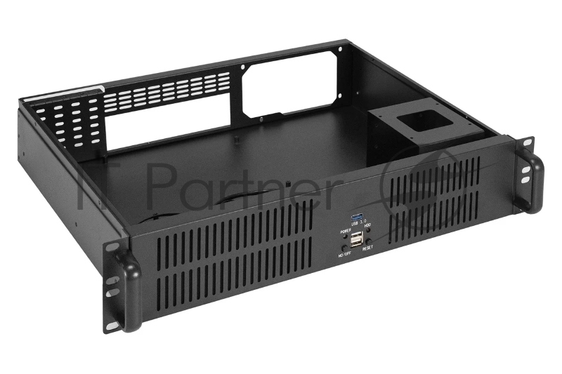 Серверный корпус ExeGate Pro 2U350-33 <RM 19, высота 2U, глубина 350, БП 800RADS, 2*USB+1* USB3.0>