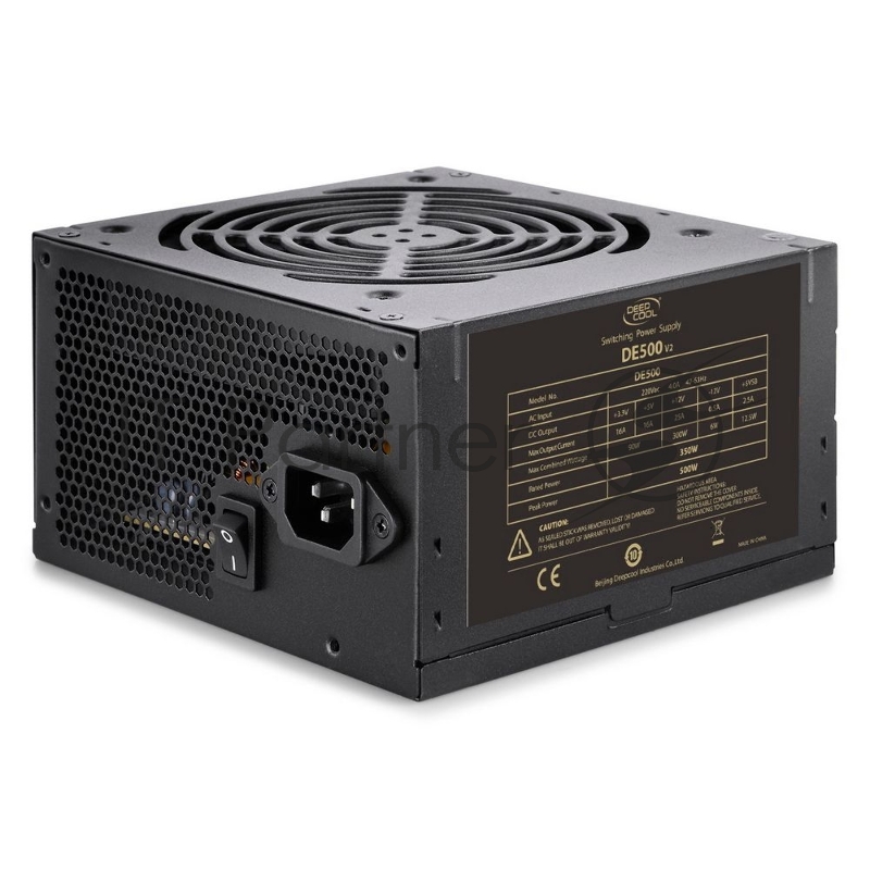 Блок питания 450W Deepcool DE600 V2 Game Storm (ATX, 80 PLUS WHITE APFC 120mm fan 4xSATA RTL) (DP-DE600-WGEU-RU)