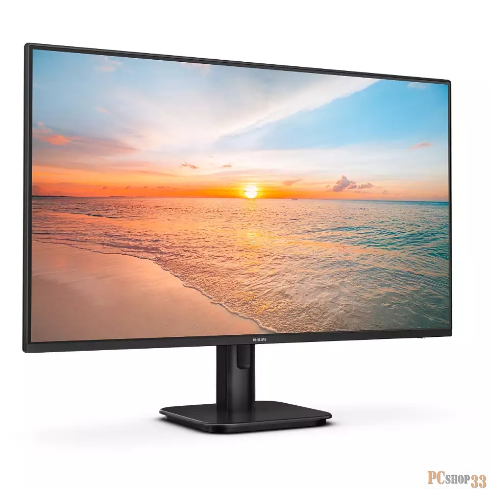 Монитор 27 PHILIPS 27E1N1300A Black (IPS, 1920x1080, 100Hz, 1 ms, 178°/178°, 250 cd/m, 1300:1, +HDMI 1.4, +2xUSB 3.2, +USB Type-C, +MM)