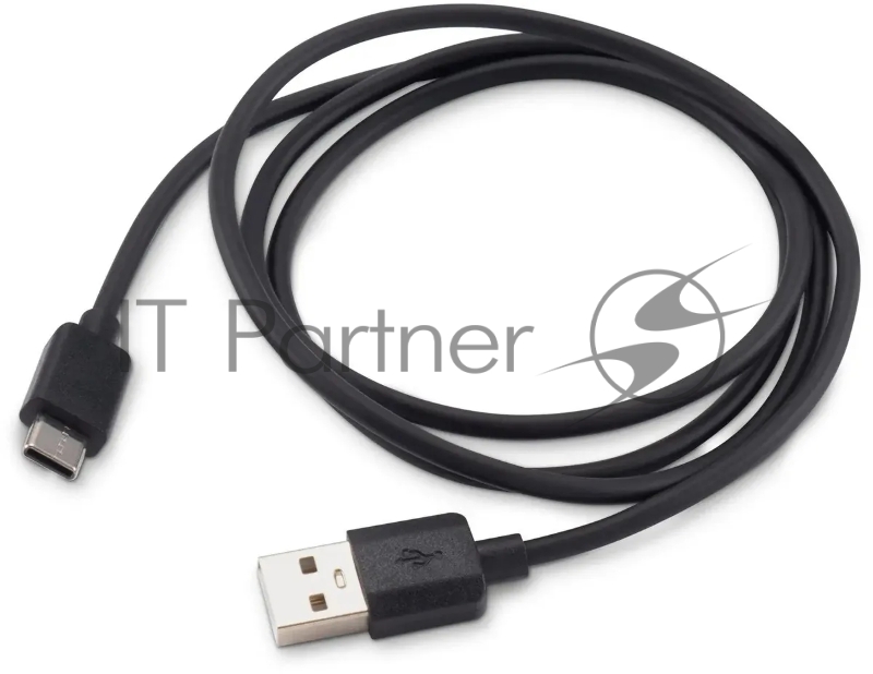 Кабель Buro BU-USB-AC-1M USB A (m)-USB Type-C (m) 1м черный