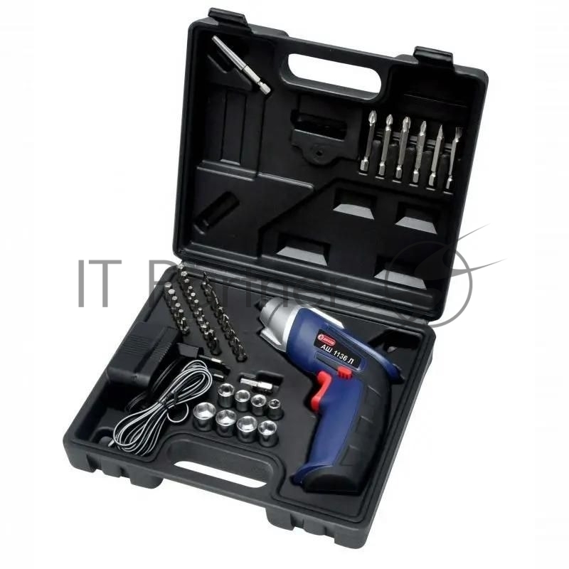 Отвертка аккум. Диолд АШ-1136 Л аккум. патрон:Шестигранник 6.35 мм (1/4) (кейс в комплекте) (10021021)