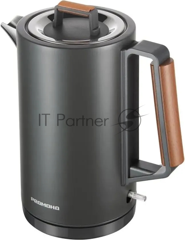 Чайник электрический Redmond KM236 1.7л. 2200Вт серый корпус: стекло