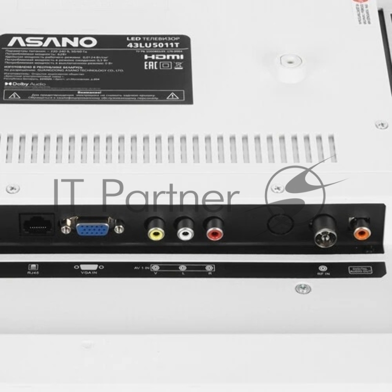 Телевизор ASANO SALUT SMART 4K LCD 43 43LU5011T