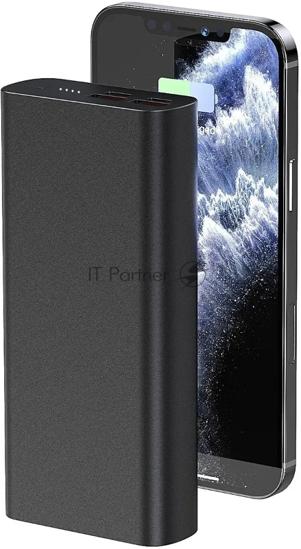 Внешний аккумулятор HIPER CORE 3XL Metal чёрный (20000 мАч)