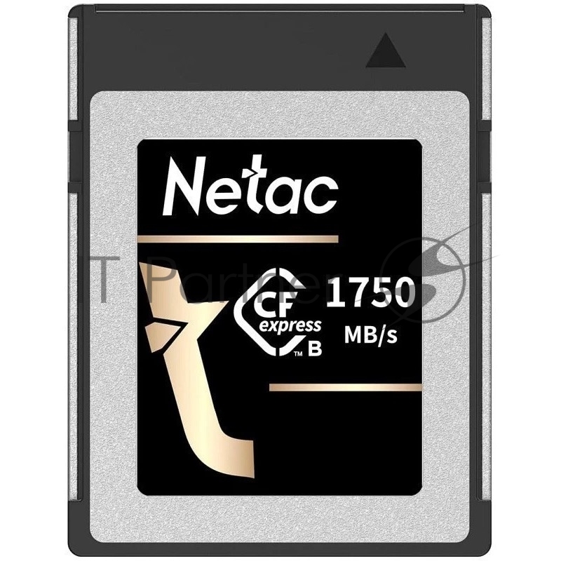 Флеш карта CFexpress 512GB Netac CF2000 <NT02CF2000-512G-S> PCIe Gen 3x2 Type B cards , up to 1750MB/1650MB/