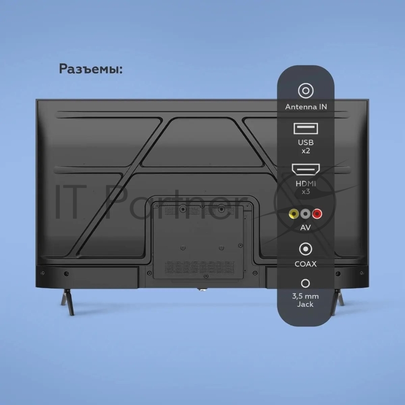 Телевизор BQ 40F32B Black (РФ)